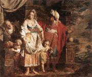 VERHAGHEN, Pieter Jozef Hagar and Ishmael Banished by Abraham
